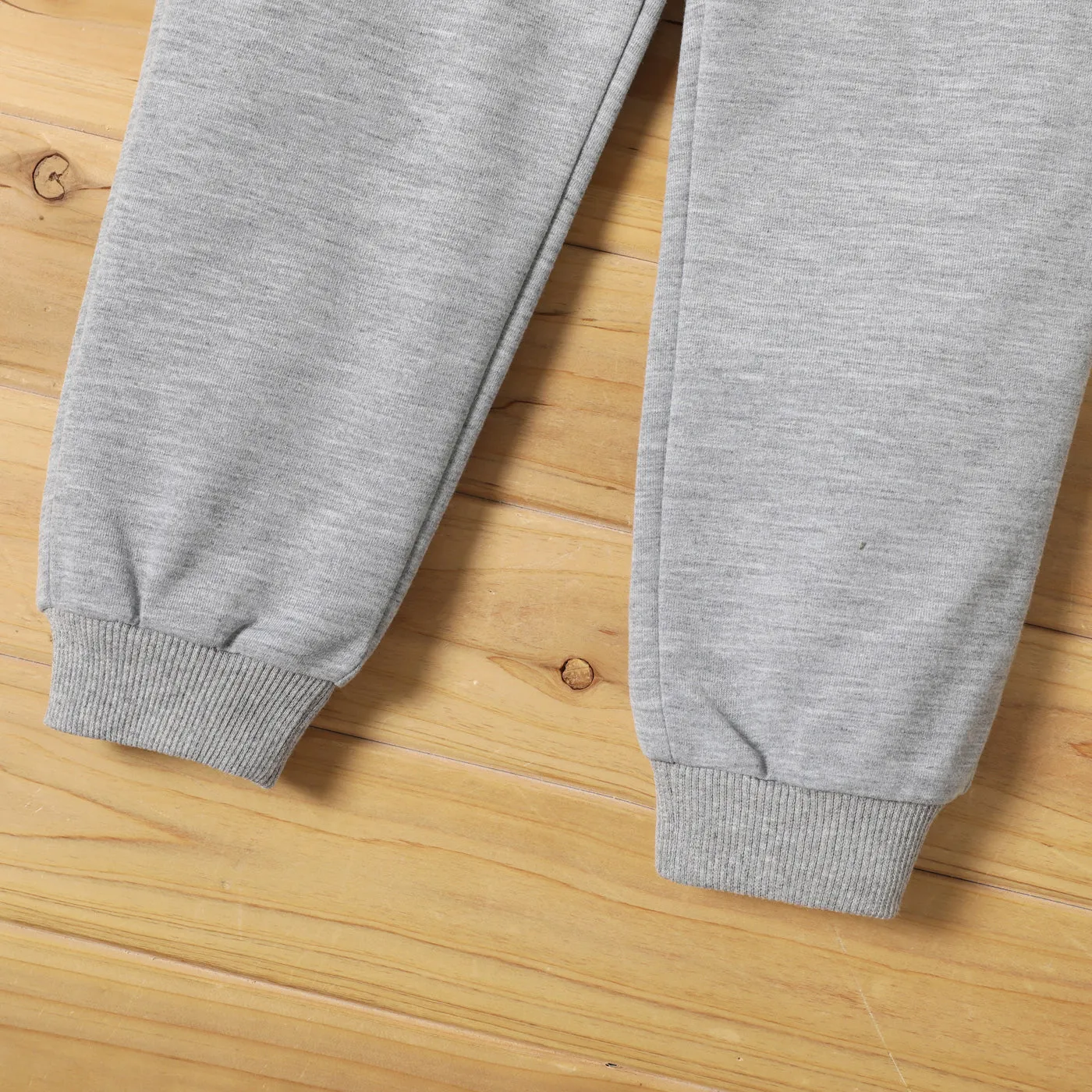 Toddler Boy Solid Color Casual Joggers Pants Sporty Sweatpants for Spring and Autumn