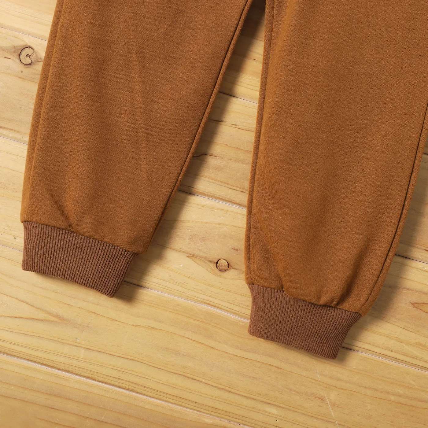 Toddler Boy Solid Color Casual Joggers Pants Sporty Sweatpants for Spring and Autumn