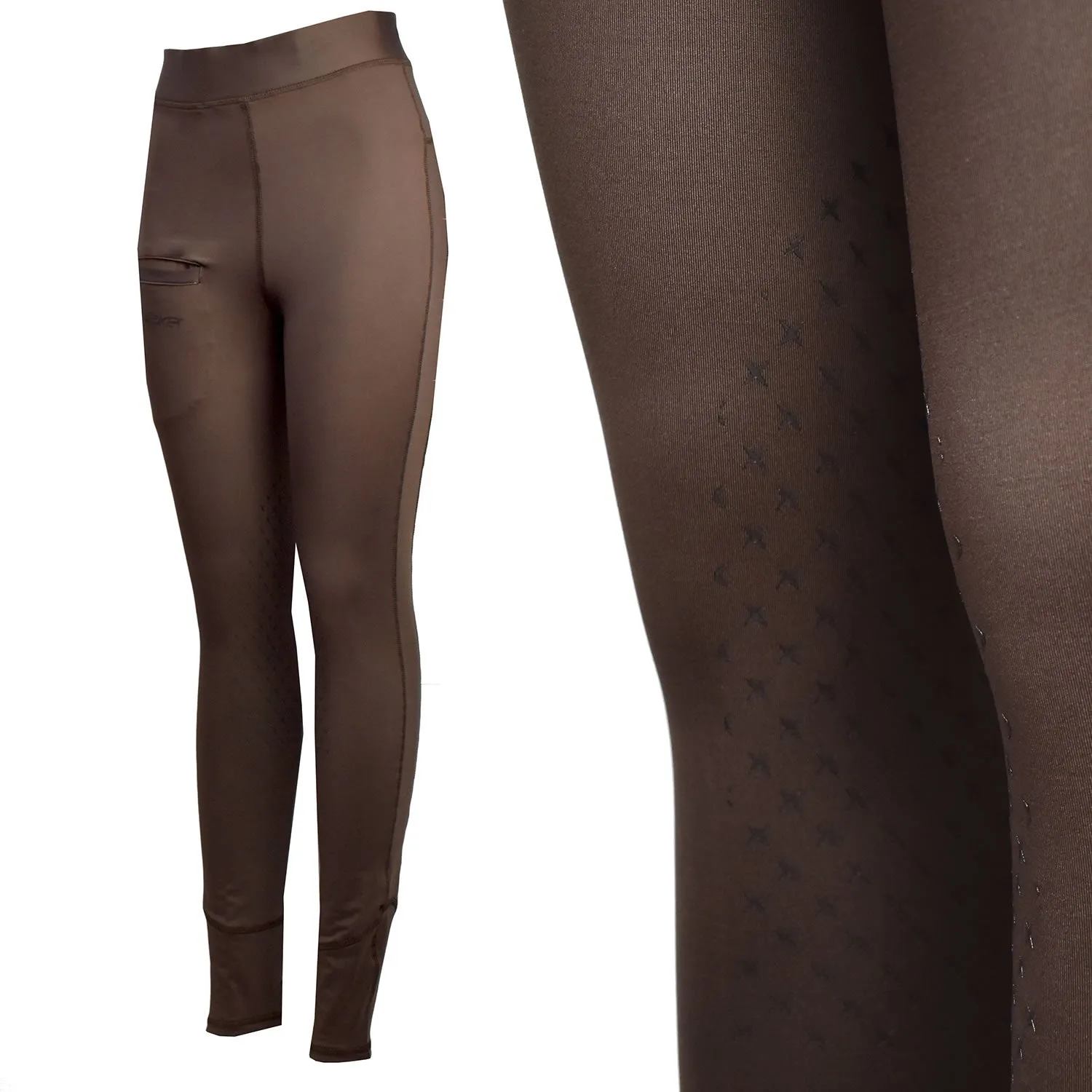 Whitaker Henshall Riding Tights Brown
