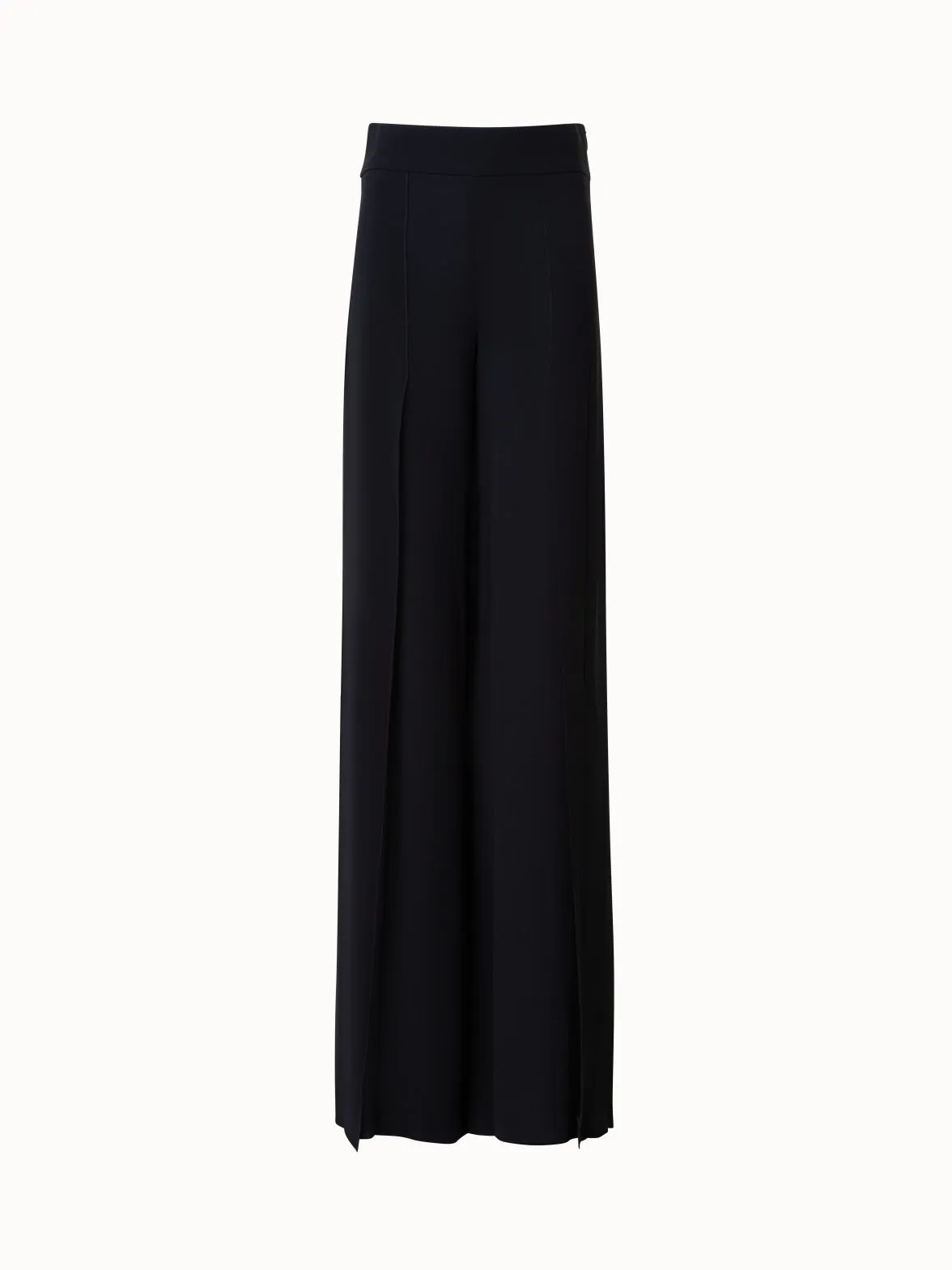 Wide Silk Georgette Pants
