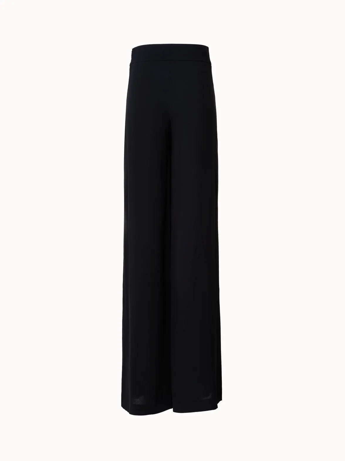 Wide Silk Georgette Pants