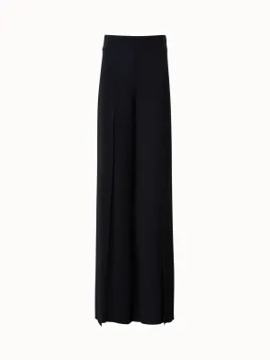 Wide Silk Georgette Pants