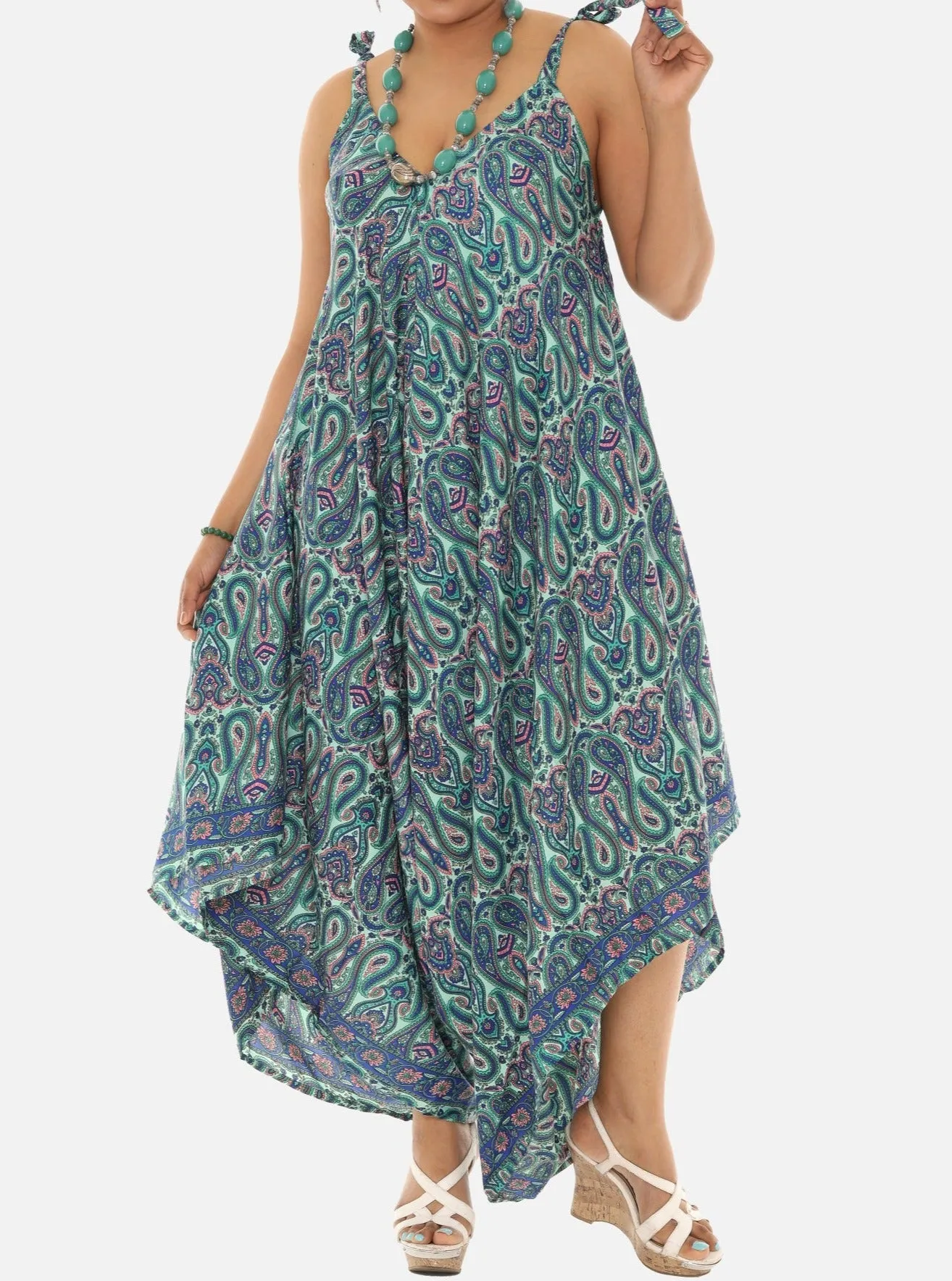 Women's Printed Harem Jumpsuit