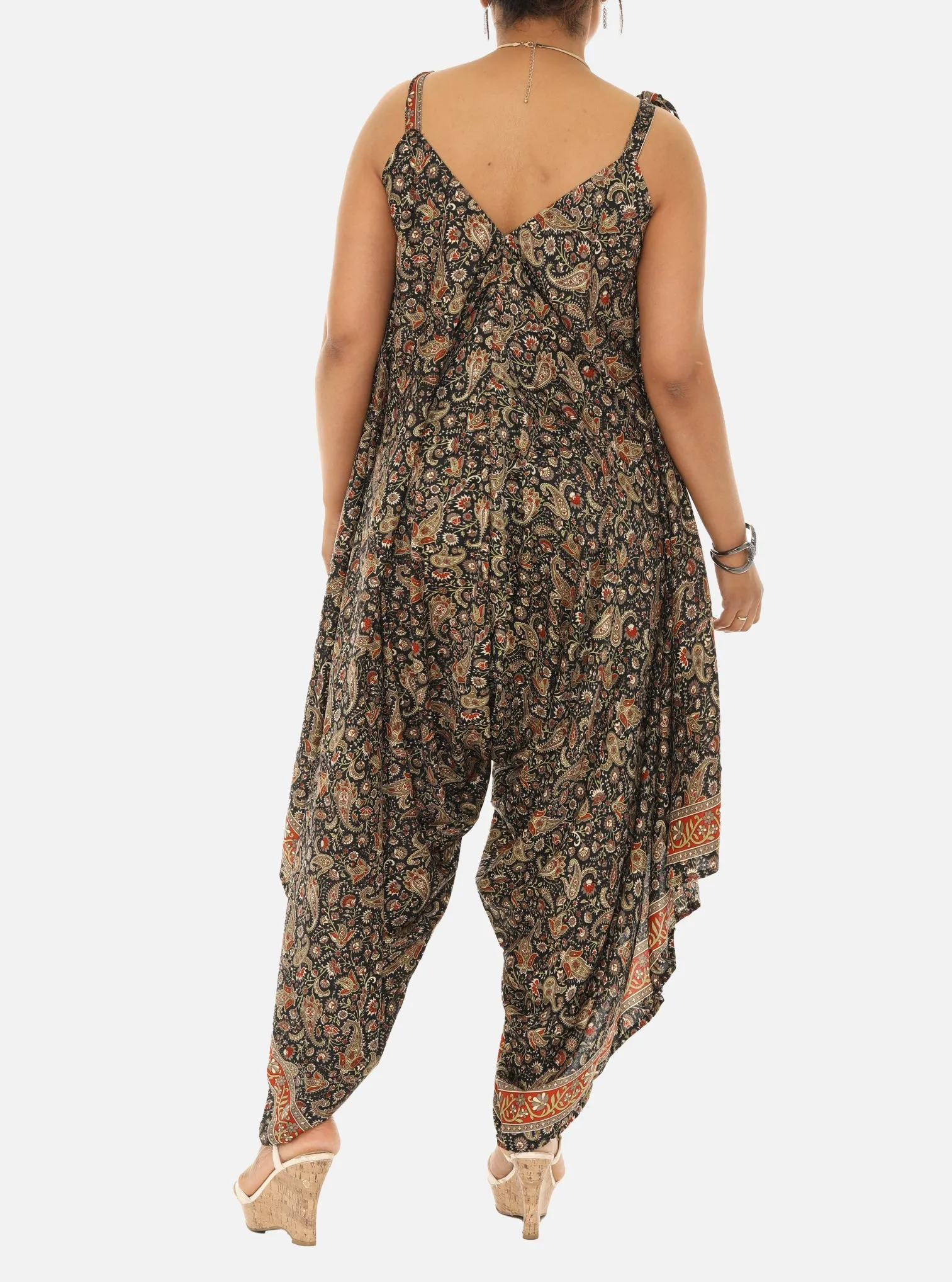 Women's Printed Harem Jumpsuit