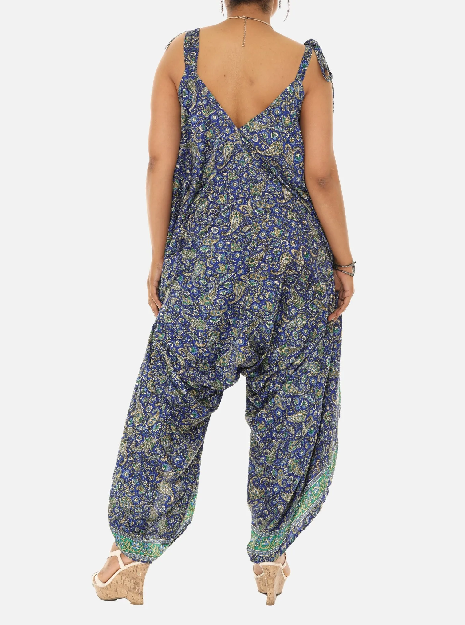 Women's Printed Harem Jumpsuit