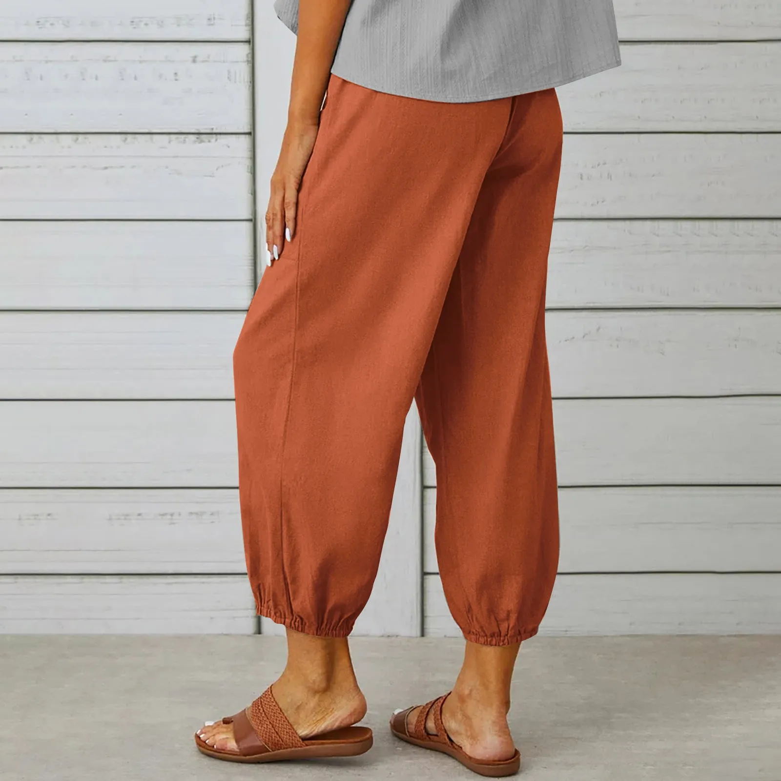 Women's Trendy Trousers With Pockets - GlamzLife