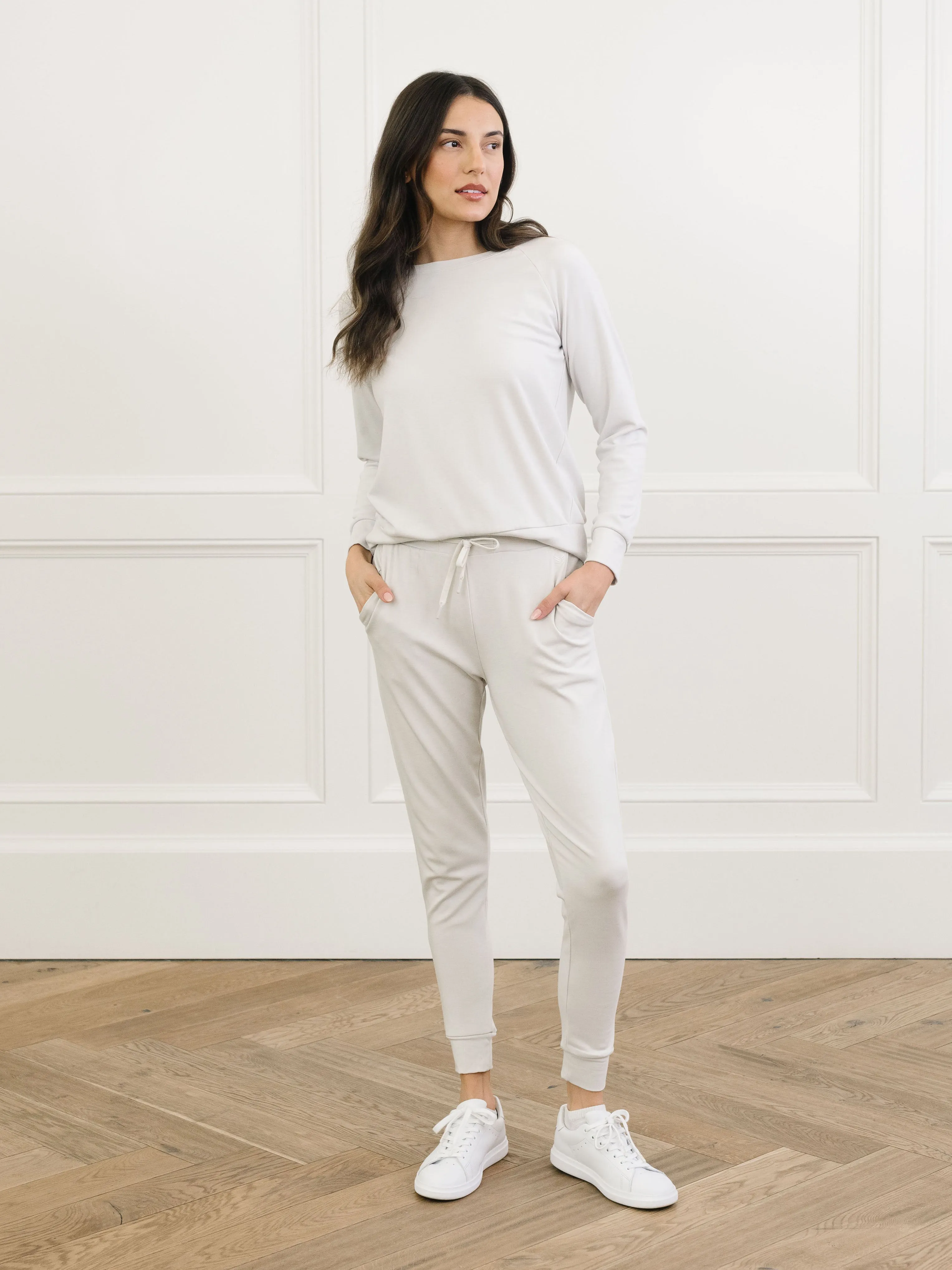 Women's Ultra-Soft Bamboo Pullover Crew