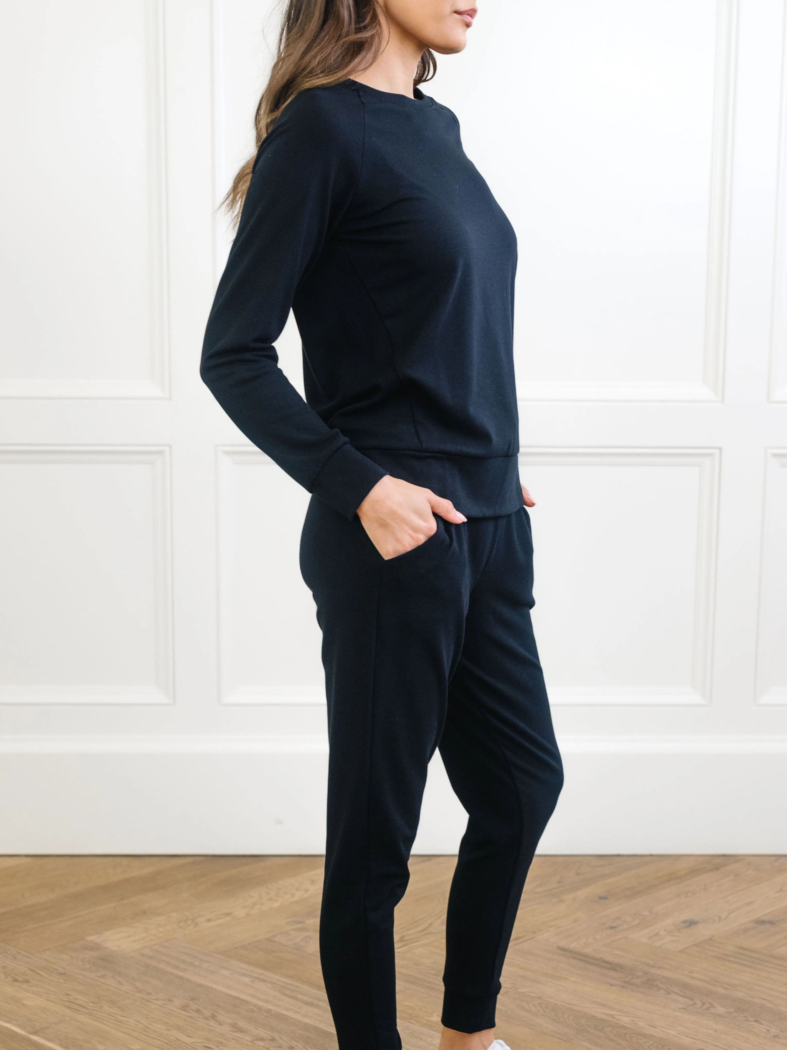 Women's Ultra-Soft Bamboo Pullover Crew