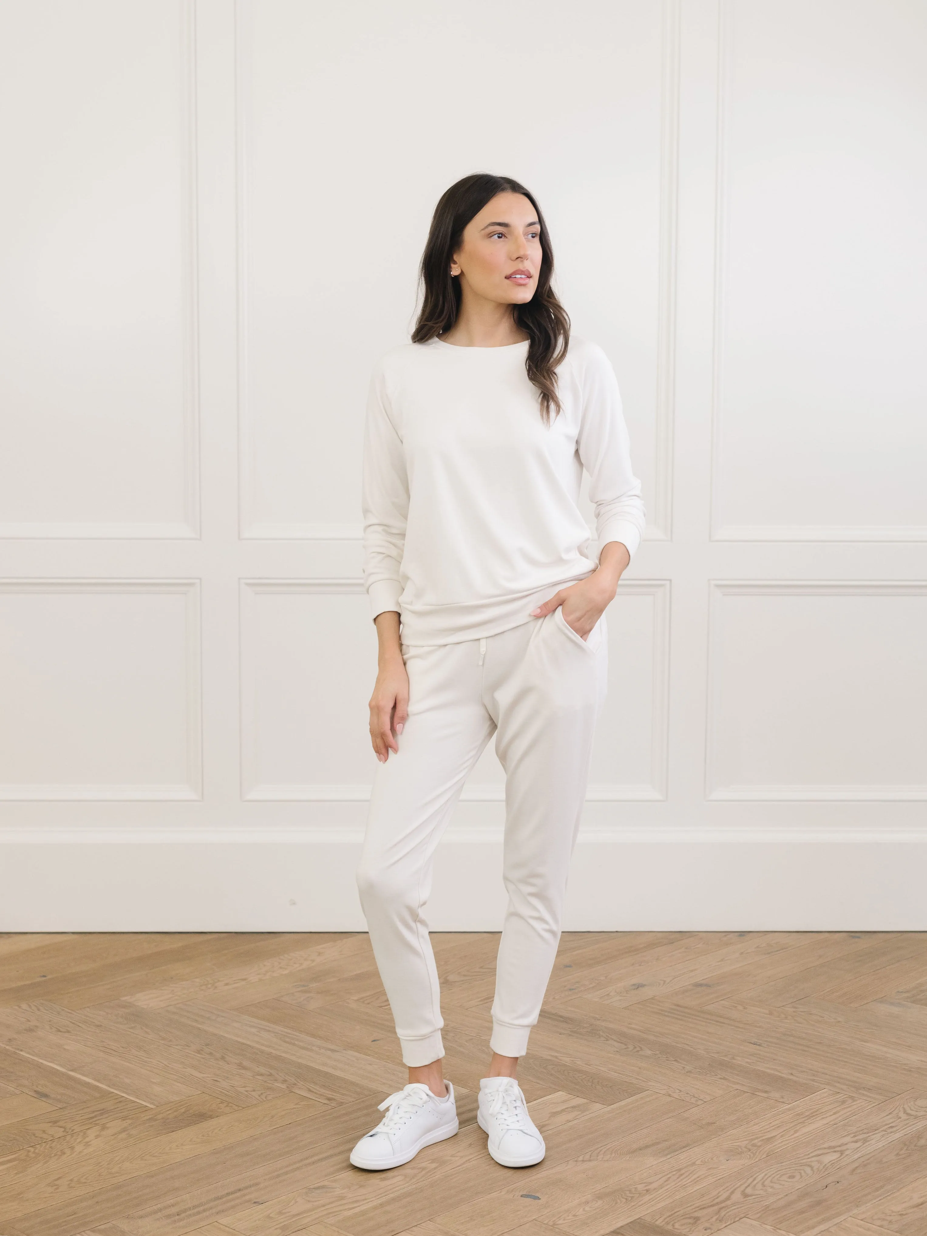 Women's Ultra-Soft Bamboo Pullover Crew