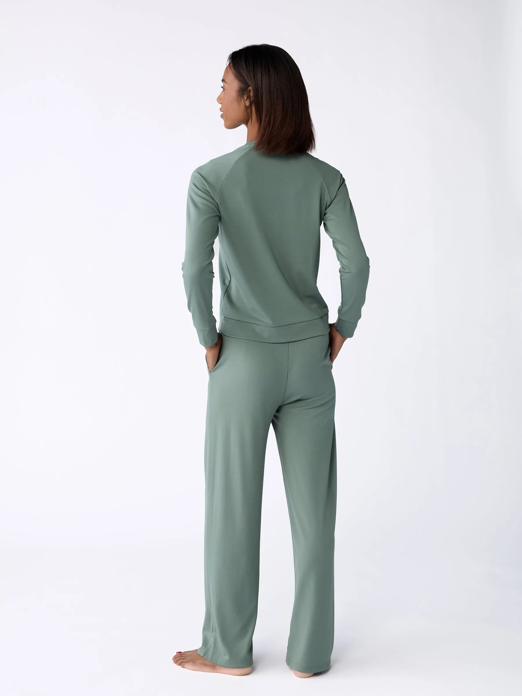 Women's Ultra-Soft Bamboo Pullover Crew