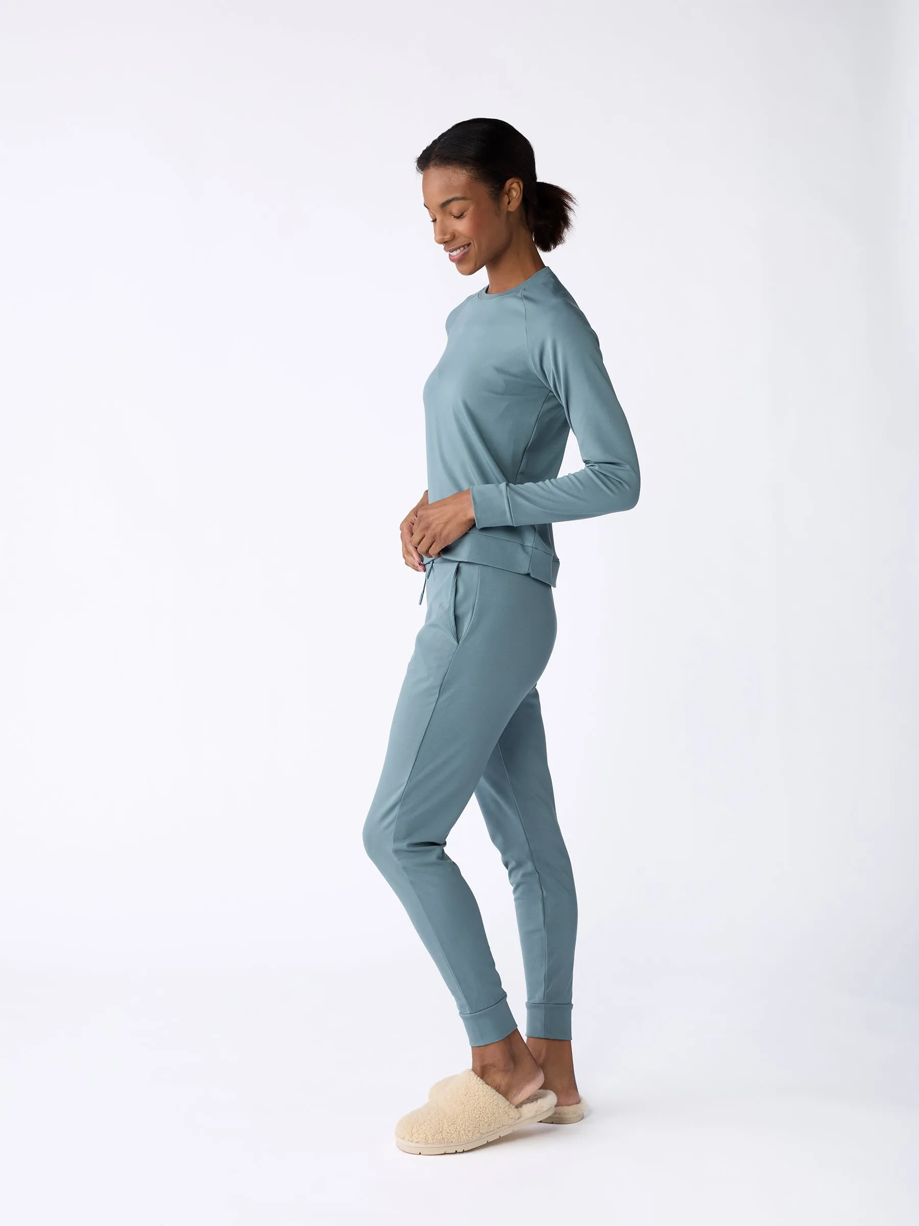 Women's Ultra-Soft Bamboo Pullover Crew