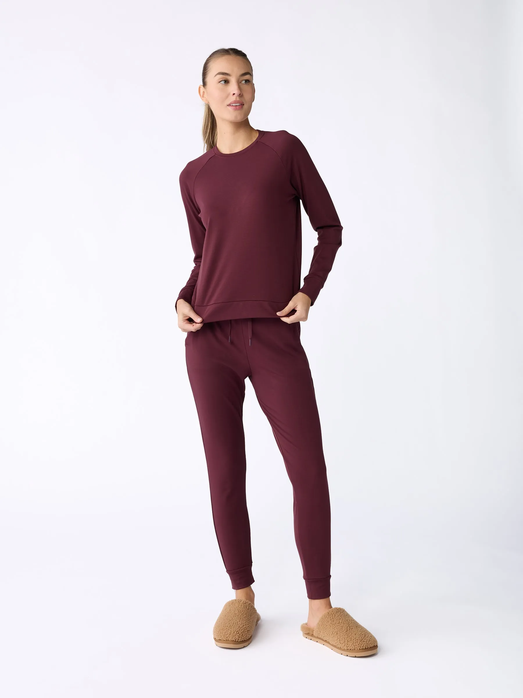 Women's Ultra-Soft Bamboo Pullover Crew
