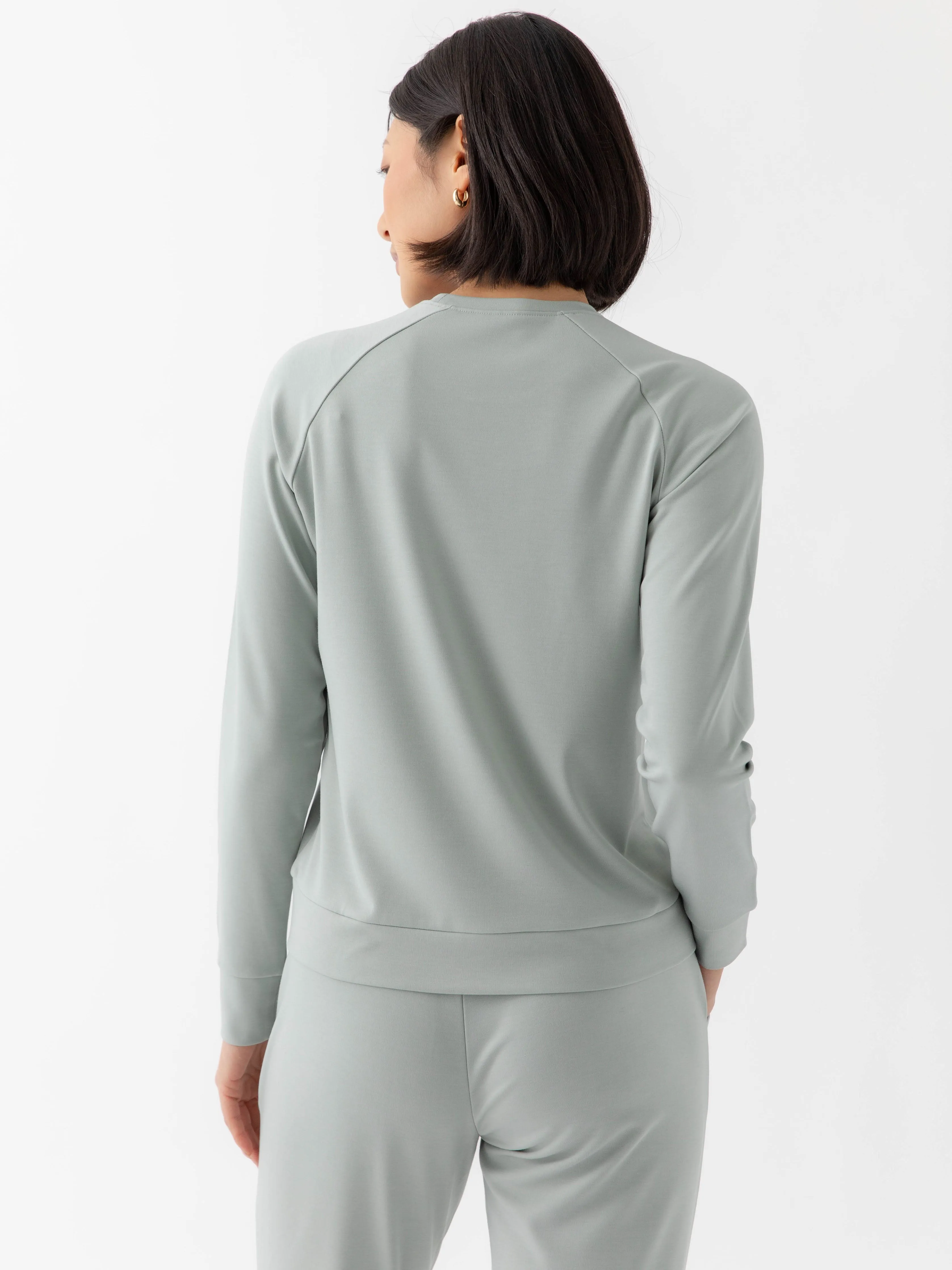 Women's Ultra-Soft Bamboo Pullover Crew