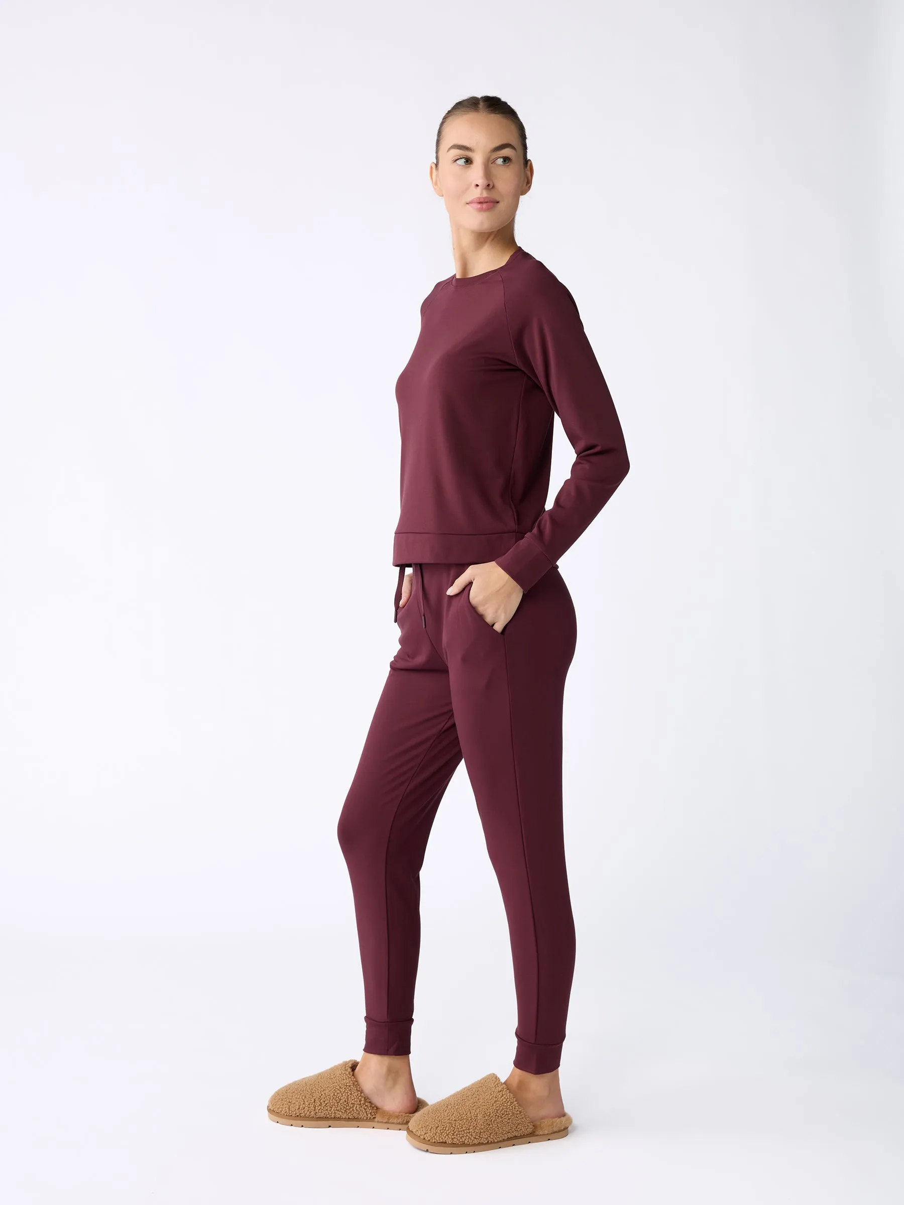 Women's Ultra-Soft Bamboo Pullover Crew