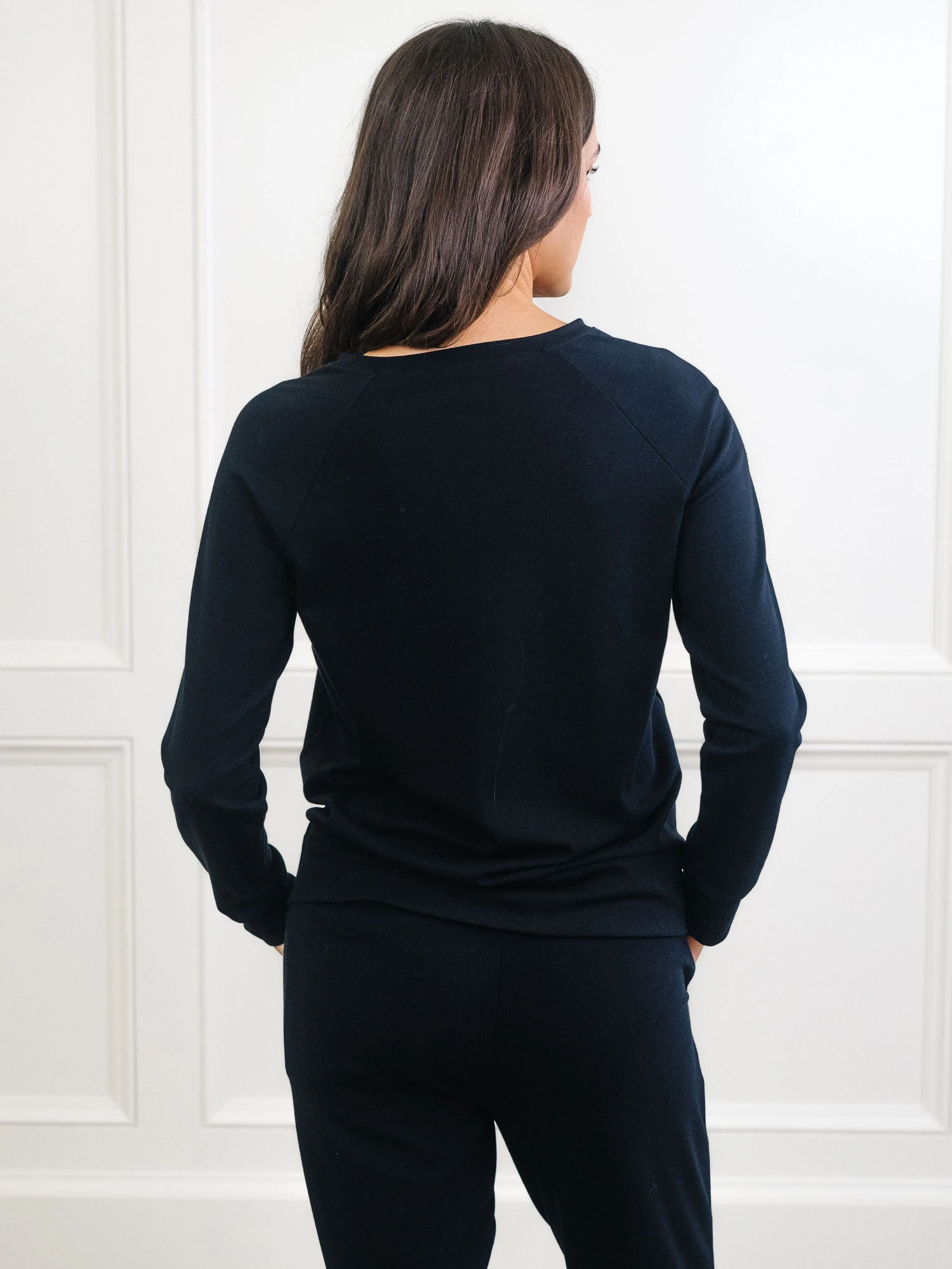 Women's Ultra-Soft Bamboo Pullover Crew