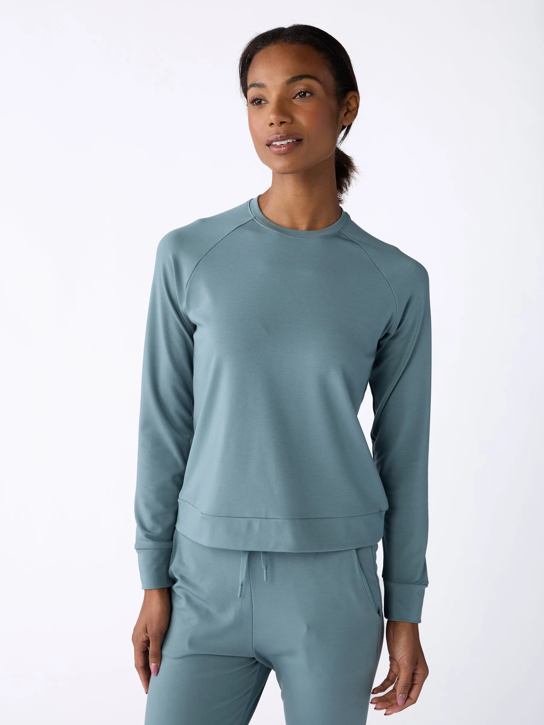 Women's Ultra-Soft Bamboo Pullover Crew
