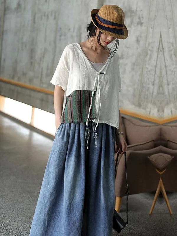 xakxx Cotton Original Loose Wide Leg Pants