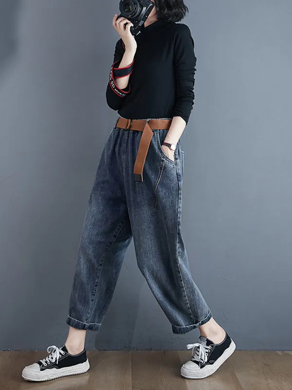 xakxx Original Solid Elasticity Jean Pants