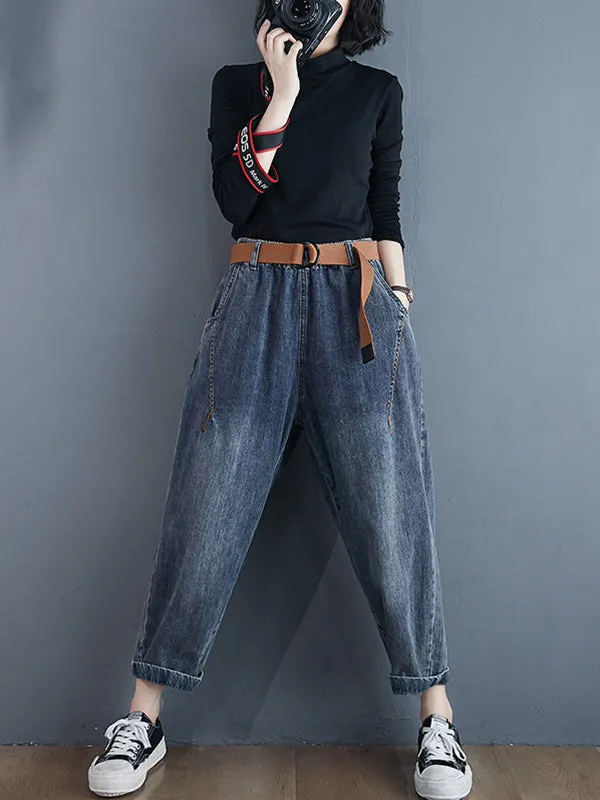 xakxx Original Solid Elasticity Jean Pants